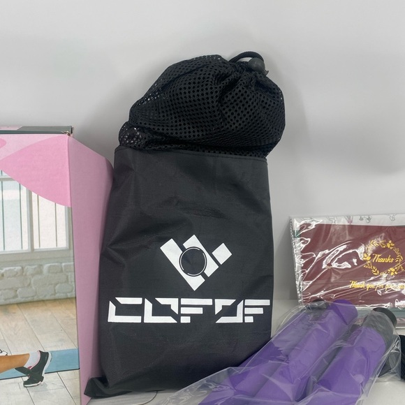 Purple Pilates Bar Kit Workout equipment - Picture 3 of 6